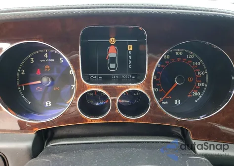 2006 Bentley Continental Flying Spur from USA, damaged, VIN SCBBR53W36C033886